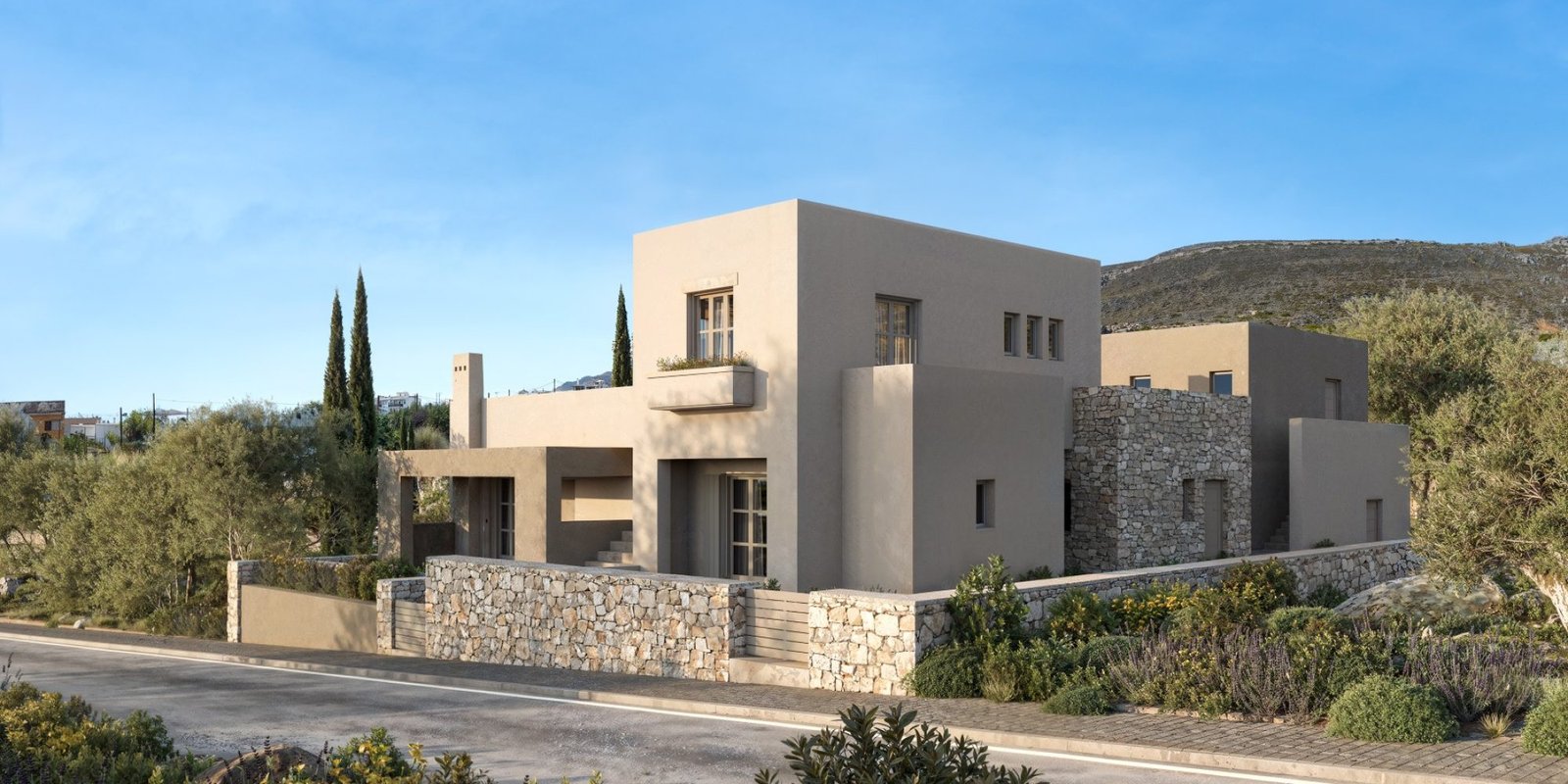 Diakofti - plot with plan for tourist accommodation (1)