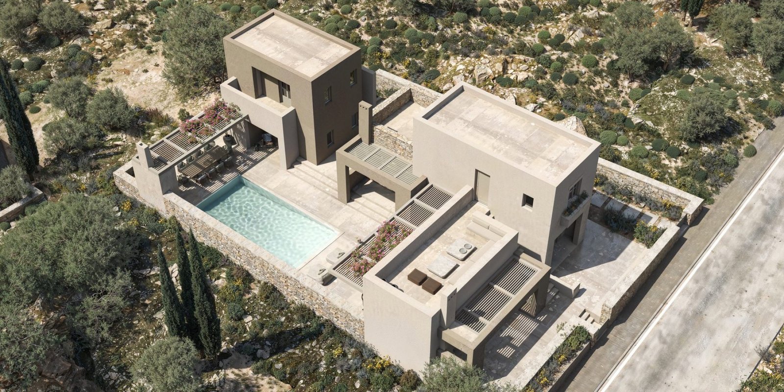 Diakofti - plot with plan for tourist accommodation (3)